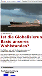 Mobile Screenshot of anti-globalisierung.de